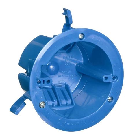 circular electric box|1 deep round electrical box.